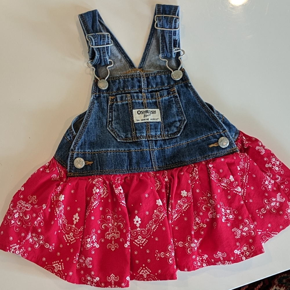 Baby girl coverall dress